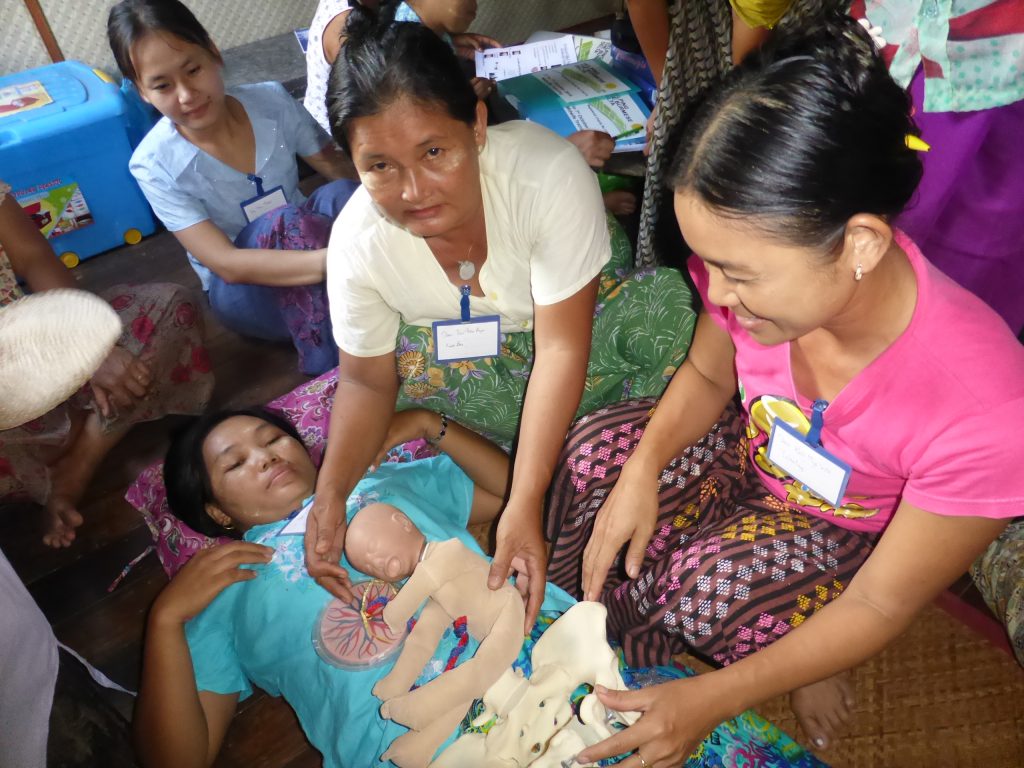Training Traditional Birth Attendants Helping The Burmese Delta